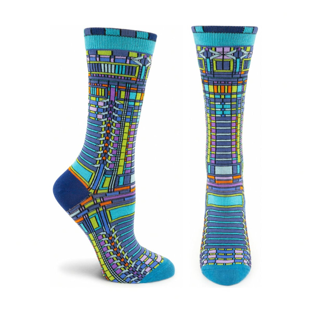 FLW Darwin Artglass Sock - FLW020W-13 - Ozone Design Inc