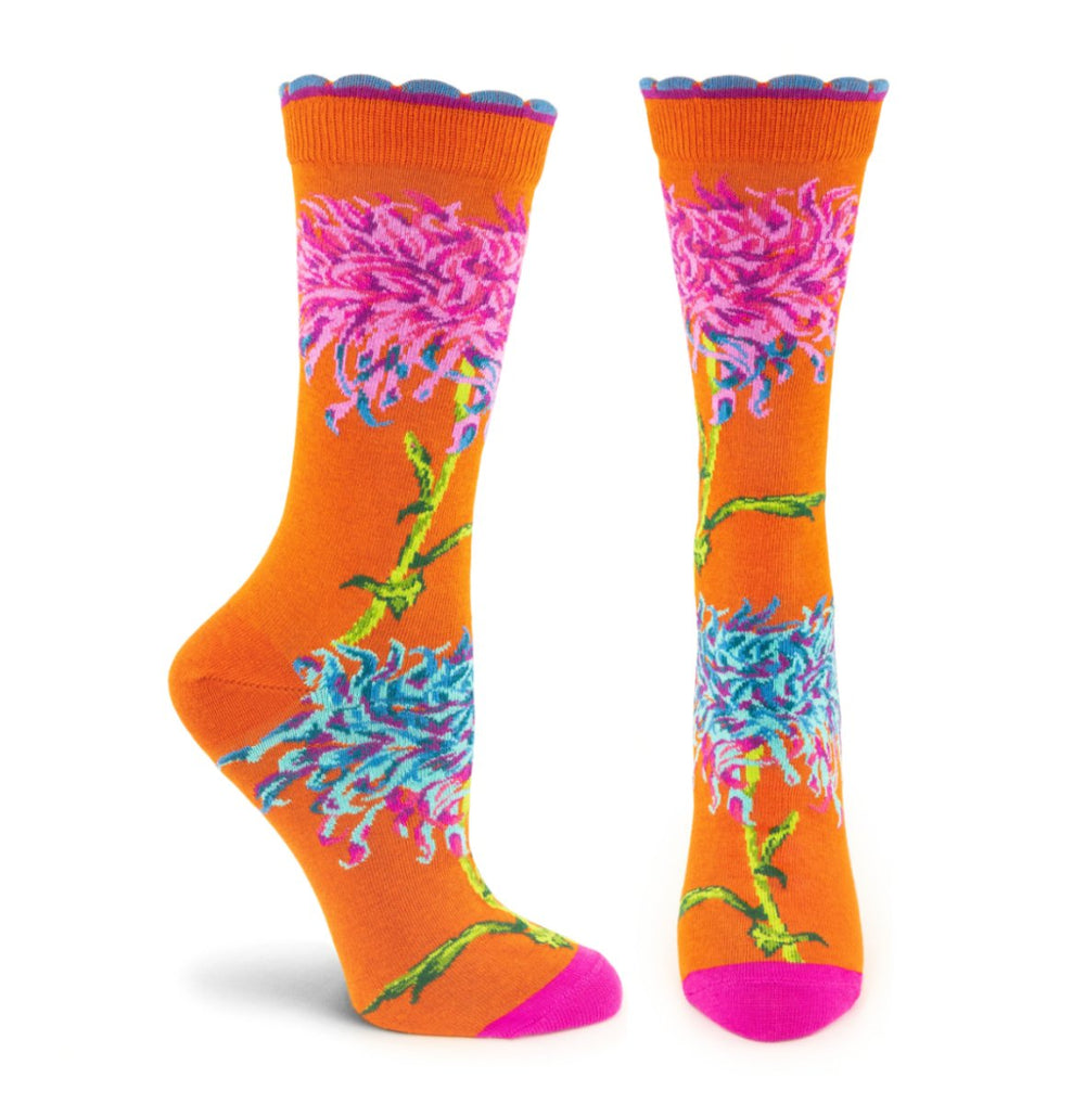 NYBG Kiku Sock - NYBG007W-51 - Ozone Design Inc