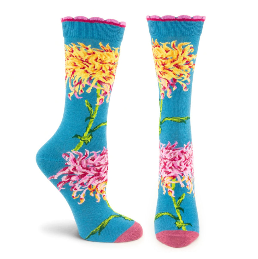 NYBG Kiku Sock - NYBG007W-13 - Ozone Design Inc