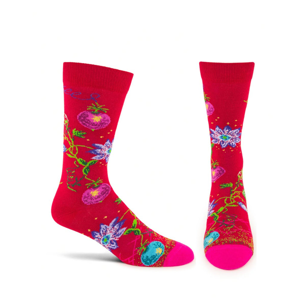 NYBG Passionfruit Sock - NYBG004M-07 - Ozone Design Inc