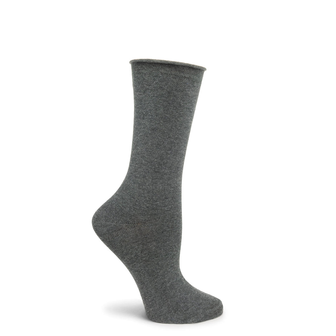 Pima Cotton Roll Top Mid Zone Sock - WC6014-18 - Ozone Design Inc