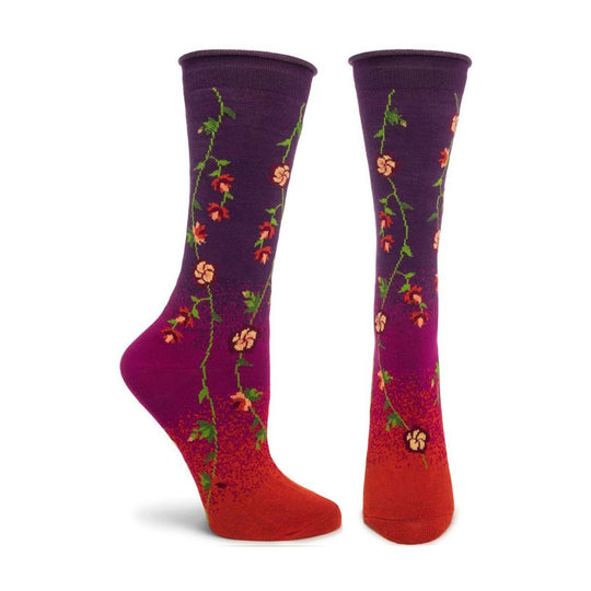 Women's Floral Socks | Ozone Design Inc